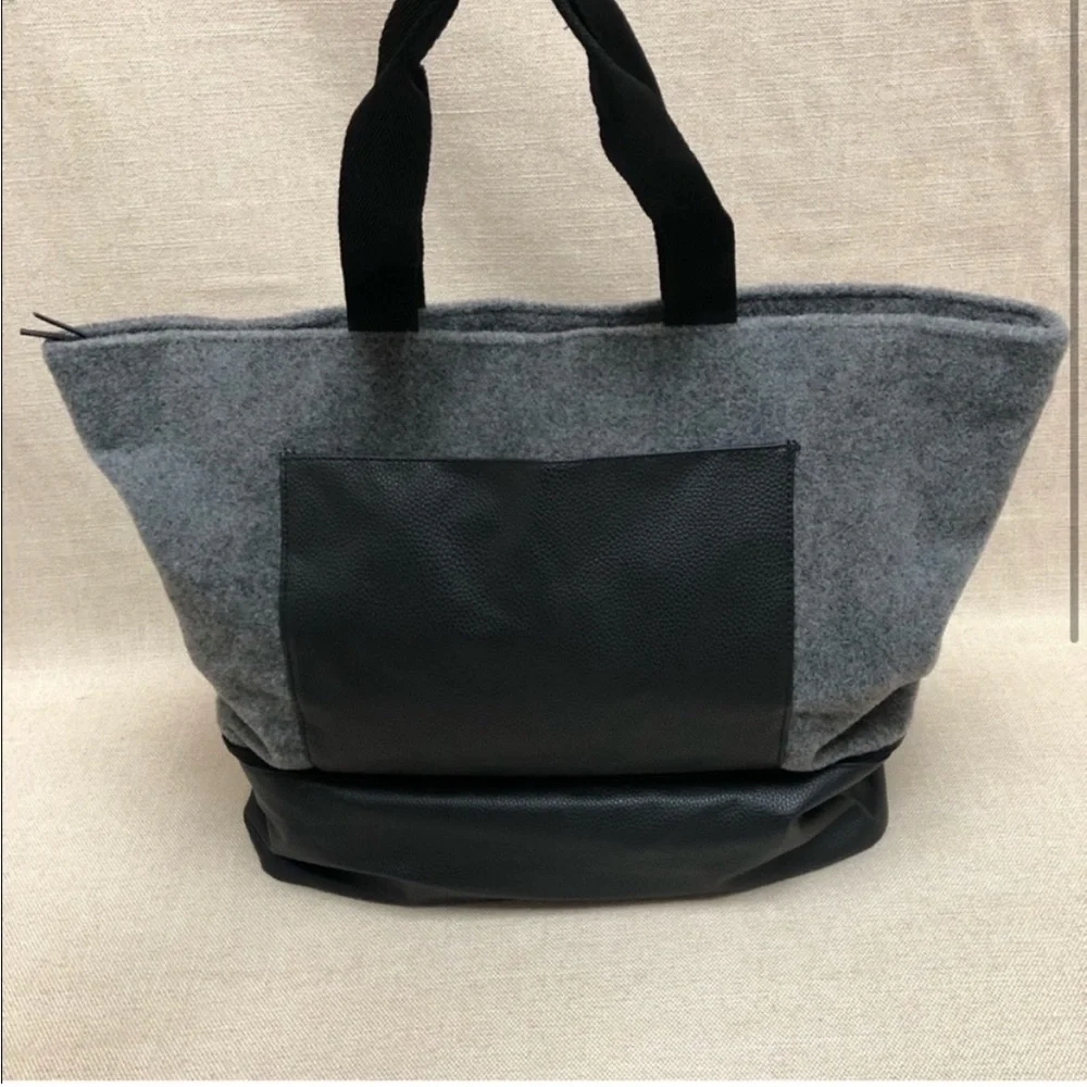 DSW Weekender Faux Leather Vacation Bag